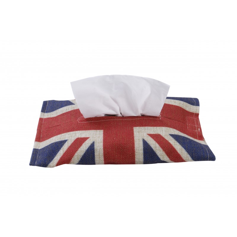 Komonee Union Jack Great Britain Hand Tissue Holder Dispenser